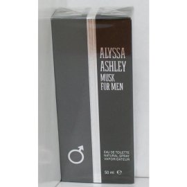 Musk for Men di Alyssa Ashley da uomo EDT 50ml spray (RARO)