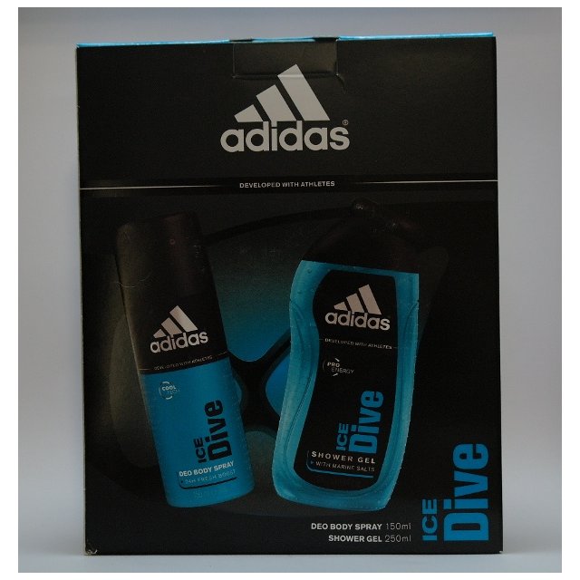 Adidas Ice Dive Deo 150ml - Shower 250ml