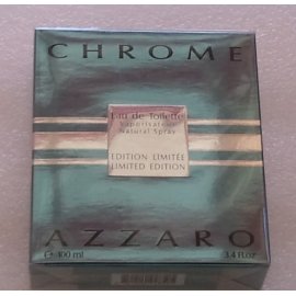 Chrome Limited Edition di Azzaro EDT 100ml Spray (RARO)