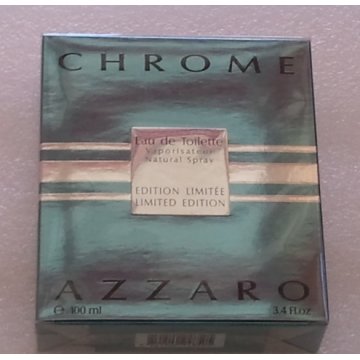 Chrome Limited Edition di Azzaro EDT 100ml Spray (RARO)