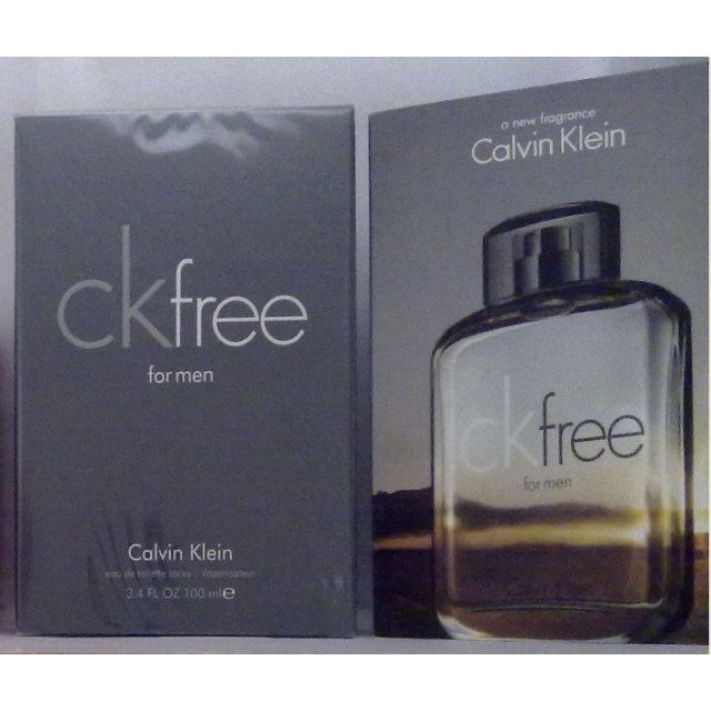 (USATO) - CK Free di Calvin Klein da Uomo - EDT 100ml Spray